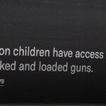 Anti-Gun Sign on Hwy. 10