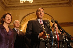 John Boehner (R-OH) lambasts NRA leadership for cutting a deal with house democrats on bill to gag free speech
