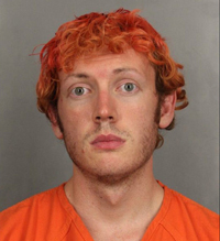 Suspected shooter James Holmes surrendered to police without a fight. Could it be that he gave up so easily because the police were armed?